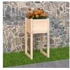 Image de Jardinière 40x40x81 cm Bois massif de pin