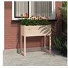 Image de 822132 Jardinière 78x40x81 cm Bois massif de pin