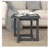 Image de Table basse Gris 50x50x45 cm Bois massif de pin822174