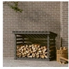 Image de Support pour bois de chauffage Gris 108x73x79 cm Bois de pin