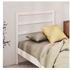 Image de Hoofdbord 95x4x100 cm massief grenenhout wit822233