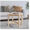 Image de Table basse Ø 62,5x45 cm Bois massif de pin