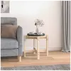 Image de Table basse Ø 52,5x45 cm Bois massif de pin822307