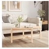 Image de Table basse 118x63x45 cm Bois massif de pin