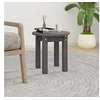 Image de Table basse Gris Ø 35x35 cm Bois massif de pin822339