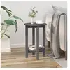 Image de Table basse Gris Ø 40x60 cm Bois massif de pin822359
