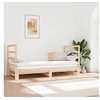 Image de Slaapbank uitschuifbaar massief grenenhout 2x(90x190) cm3124762