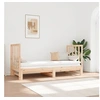 Image de Slaapbank uitschuifbaar massief grenenhout 2x(90x190) cm3124767