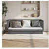Image de Slaapbank 80x200 cm massief grenenhout grijs821561