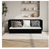 Image de Slaapbank 75x190 cm massief grenenhout zwart821578