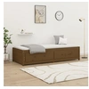Image de Slaapbank 90x200 cm massief grenenhout honingbruin821592