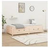 Image de Slaapbank 90x190 cm massief grenenhout821594