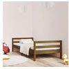 Image de Bedframe 75x190 cm massief grenenhout honingbruin821642