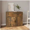 Image de Buffet Chêne fumé 80x33x70 cm Bois d ingénierie