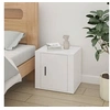 Image de Table de chevet Blanc brillant 50x39x47 cm816692