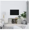 Image de Meuble TV Gris béton 100x35x40 cm Bois d'ingénierie816804