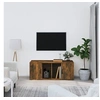 Image de Meuble TV Chêne fumé 100x35x40 cm Bois d'ingénierie816805