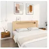 Image de Tables de chevet murales 2 pcs Chêne marron 50x36x25 cm816855