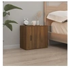 Image de Table de chevet murale Chêne marron 50x30x47 cm816878