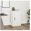 Image de Buffet Armoire de Rangement Organisateur de Maison Meuble de Rangement Armoire de Salon Blanc 40x33x70 cm Bois d'Ingénierie