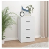 Image de Buffet Blanc 40x33x70 cm Bois d'ingénierie819420