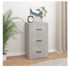 Image de Buffet Gris béton 40x33x70 cm Bois d ingénierie