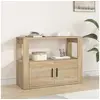 Image de Buffet Chêne sonoma 80x30x60 cm Bois d ingénierie