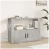 Image de Buffet Gris béton 80x30x60 cm Bois d ingénierie