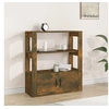 Image de Buffet Chêne fumé 80x30x90 cm Bois d'ingénierie819465