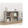 Image de Buffet, Armoire Latérale avec Compartiments, Meuble de Rangement, Organisateur de Salle de Séjour, Moderne, Gris Béton Bois d'Ingénierie