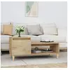 Image de Table basse Chêne sonoma 100x50x45 cm Bois d'ingénierie821127