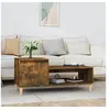 Image de Table basse Chêne fumé 100x50x45 cm Bois d'ingénierie821129