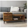 Image de Table basse Chêne fumé 100x50x45 cm Bois d'ingénierie821137