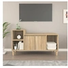 Image de Meuble TV Chêne sonoma 100x35x55 cm Bois d ingénierie