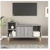 Image de Meuble TV Sonoma gris 100x35x55 cm Bois d'ingénierie821178