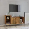 Image de Meuble TV Chêne fumé 100x35x55 cm Bois d'ingénierie821185