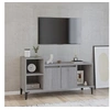 Image de Tv-meubel 100x35x55 cm bewerkt hout grijs sonoma eikenkleurig821186