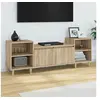 Image de Tv-meubel 160x35x55 cm bewerkt hout sonoma eikenkleurig821191
