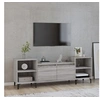 Image de Meuble TV Sonoma gris 160x35x55 cm Bois d ingénierie