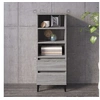 Image de Buffet haut Sonoma gris 40x36x110 cm Bois d'ingénierie821250