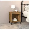 Image de Table de chevet Chêne fumé 40x35x50 cm821884