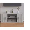 Image de Meuble TV Sonoma gris 100x35x40 cm Bois d ingénierie