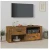Image de Meuble TV Chêne fumé 100x35x40 cm Bois d'ingénierie823104