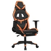 Image de Chaise interieur non pliable H. 116 cm en plastique noir