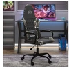 Image de Chaise interieur non empilable non pliable H. 118.5 cm en metal noir