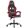 Image de Chaise de jeu Noir et rouge Similicuir