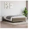 Image de Cadre de lit sans matelas taupe 140x200 cm tissu