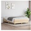 Image de Bedframe zonder matras stof cràmekleurig 140x200 cm3120619