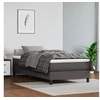 Image de Cadre de lit sans matelas gris 80x200 cm similicuir