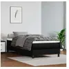 Image de Cadre de lit sans matelas noir 90x200 cm similicuir